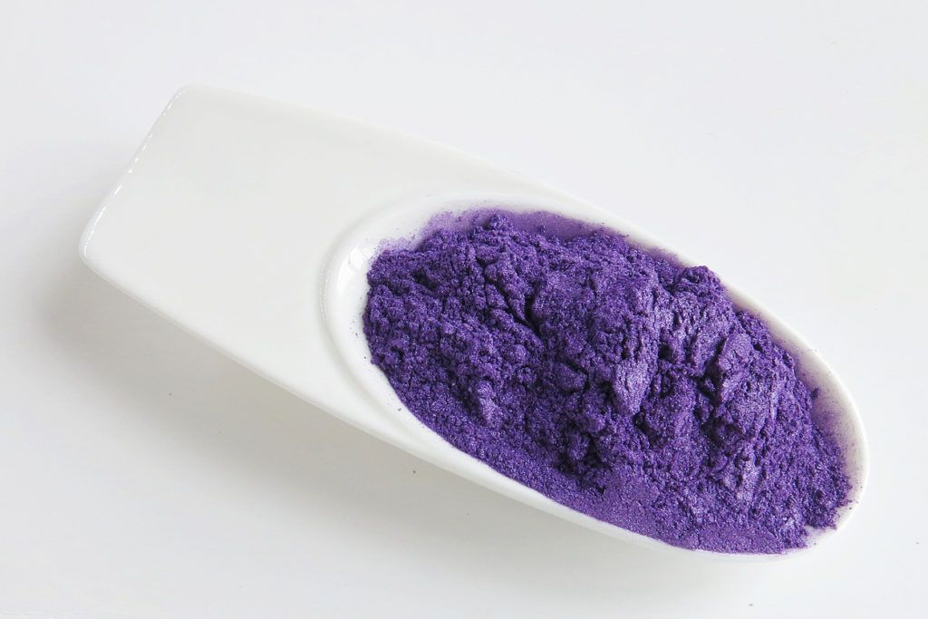 Violet Mica Powder pigments for cosmetics